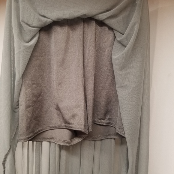 Dance skort, grey - Picture 3 of 5